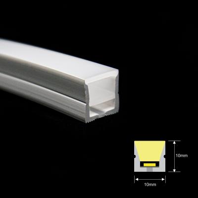 Chine 10*10mm Ra90 bande néon en silicone IP67 imperméable à l'eau haut émetteur LED bande néon flexible à vendre
