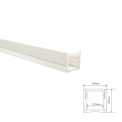 China 20*20mm Luz LED lineal Perfil de aluminio LED de alta calidad para luces de banda LED en venta