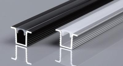 China 8mm Width Recessed LED Aluminium Profile Slim LED Strip Aluminium Profile Te koop