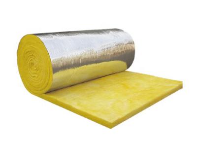 China Soundproof Fiberglass Insulation Blankets Width 600mm 1200mm for sale