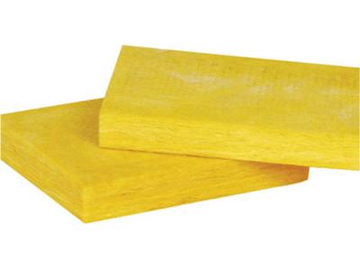 China Stable Harmless Fibreglass Insulation Board , Fireproof Glass Wool Insulation Blanket for sale