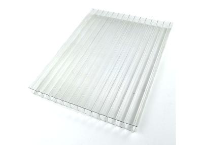 China Multiscene Twin Wall Polycarbonate Panels , Heatproof Translucent Roofing Sheets for sale