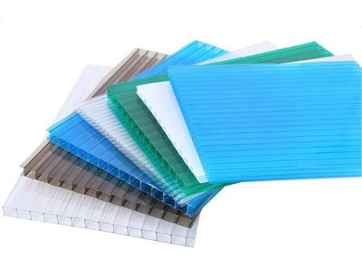 China Plastic Corrugated Roofing Polycarbonate Sheet Transparent For Greenhouse for sale