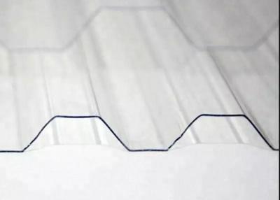 China Tejas de tejado impermeables del policarbonato de la fibra de vidrio no inflamables en venta