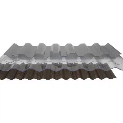 China Nontoxic Polycarbonate Corrugated Roofing Sheets Weatherproof Multicolor for sale