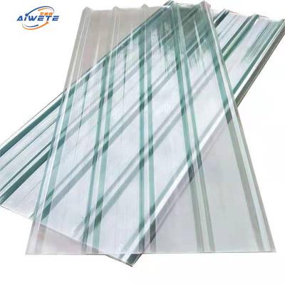 China Nontoxic Transparent Polycarbonate Roof Tiles Anticorrosive Multiscene for sale