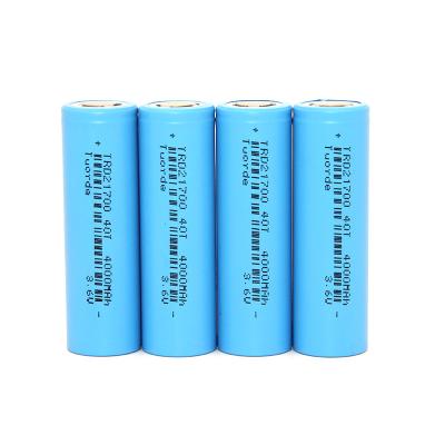 China Power Storage Lithium Battery Cells , 21700 4000mAh Lithium Ion Cells for sale