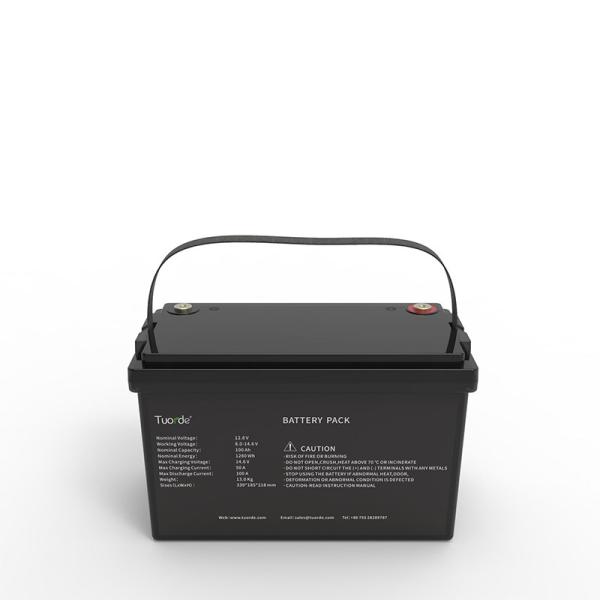 Quality Phosphate Lithium Cleaning Equipment Batteries 12.8V 100Ah 1280Wh for sale
