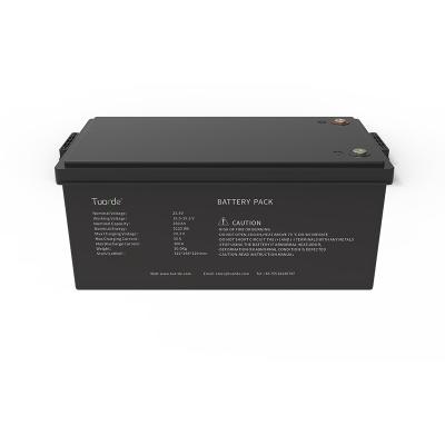 Китай 5120Wh литий-железофосфатная батарея, 24V 200Ah Lifepo4 литий батарея продается