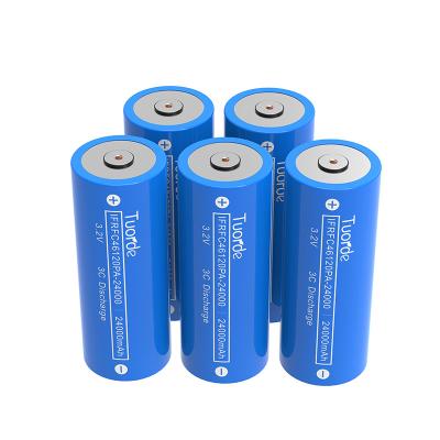 Chine 46120 Batterie au lithium fer phosphate 3,2 V 24 Ah 3C à vendre
