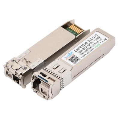 China Huawei, Cisco, Juniper, Hp compatible transceiver ESPBxx92-3LCD10 10G BIDI 10KM SFP+ Transceiver for sale