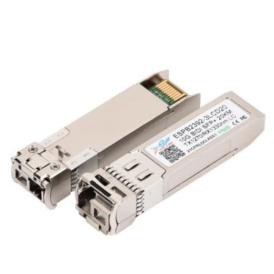 China Cisco, HP, Huawei, Juniper, Extreme compatible optical transceiver ESPBxx92-3LCD40 10Gbps 40KM SFP+ Bi-Directional SFP for sale