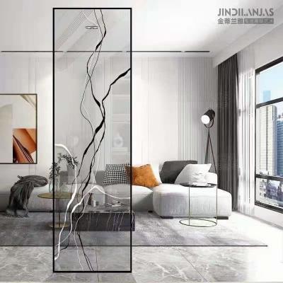 China Customizable Decorative Digital Printing Glass For Wall for sale