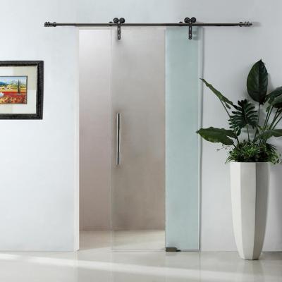 China Customized Interior Barn Door Kit Stainless Steel For Glass Doors for sale