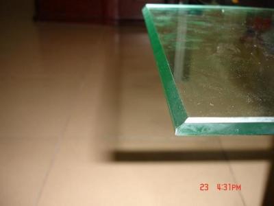 Китай Твердое здание структуры закалило стекло со снятой кромкой 45 градусов продается