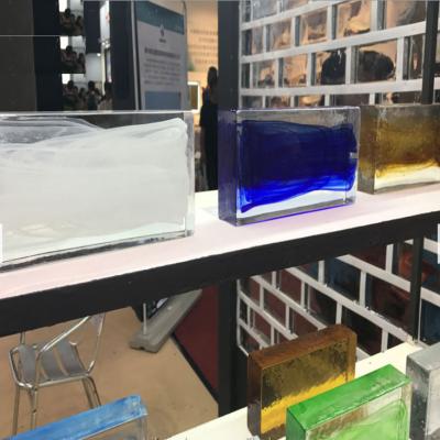 中国 明確な固体ガラス レンガのブロックは良い粉砕OEMを強くした 販売のため