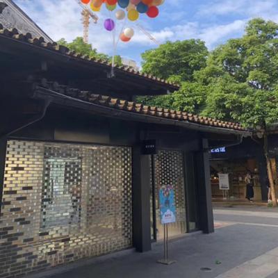 China Hollow Glass Bricks Tiles Privacy , Customizable Glass Brick Wall for sale