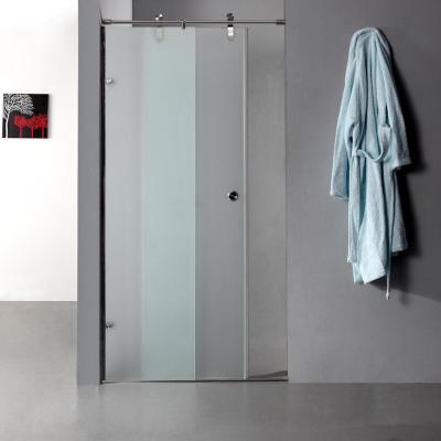 China Safety Clear Shower Room Glass Door For Hotel Shower Cabins for sale