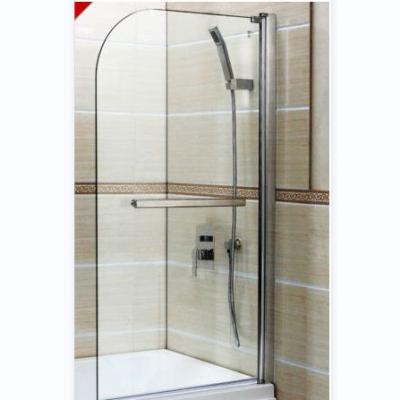 China Pantalla de ducha de cristal moderada plegable, puerta de la ducha de la tina del OEM en venta