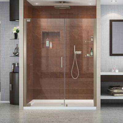 China OEM Pivot Glass Shower Screen , Swing Shower Tempered Glass Door for sale