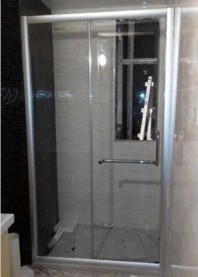 China OEM Sliding Shower Screen Safety Moisture Proof With Acrylic Tray for sale