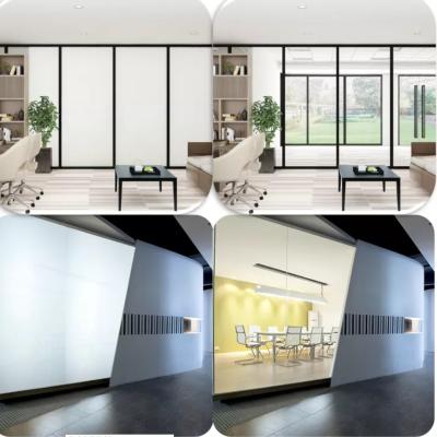 China Ultra Clear Laminated Smart Glass , Magic Pdlc Film Glass For Wall for sale