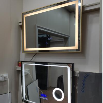 중국 주도하는 템퍼링된 경대의 거울 거울 12V 방수 벽은 증가했습니다 판매용