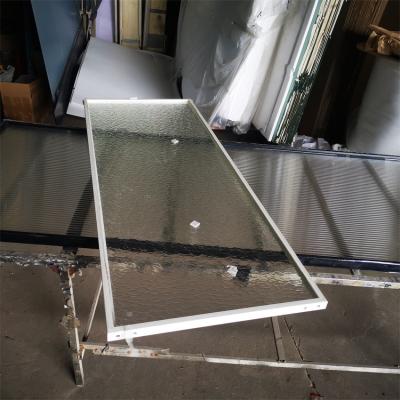 中国 クラシック 装飾 超透明 透明 形状 ローリング ガラス パターン ガラス 販売のため