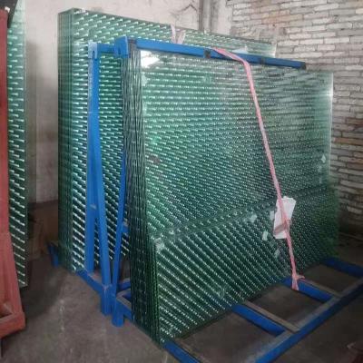China 10.76mm-84mm Toughened Flat Curved Clear Laminated Decorative Building Glass en venta