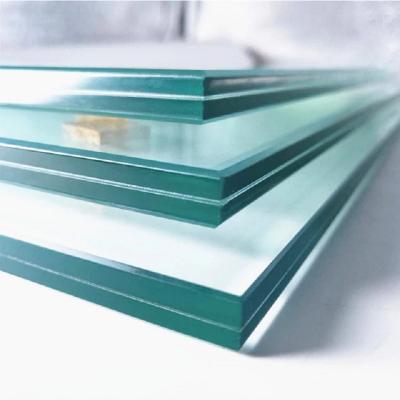 China PVB SGP Laminated Tempered Glass 6.38mm Clear Toughened Hollow for sale