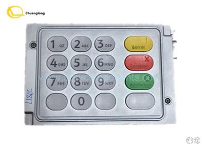 China Metal V3 Cash Machine Keypad , 4450745408 Cash Machine Pin Pad Silver Color for sale