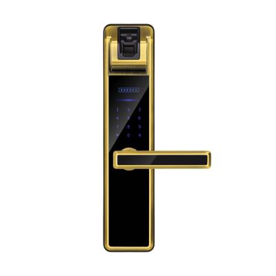 China High Security Finger Vein Smart Recognition Door Lock Golden / Silver / Bronze Color for sale