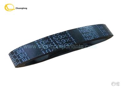 China 10*159*1 Mm Nautilus Hyosung ATM Parts Black Rubber Belt 90 Days Warranty for sale