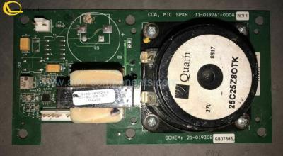 China 31-019761-000A Diebold ATM Parts VAT Commmaster AUDIO BOARD MIC Speaker for sale