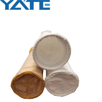 China Bolsos del colector de polvo del cemento de la industria del poliéster del bolso de Pan Needle Felt Acrylic Filter en venta