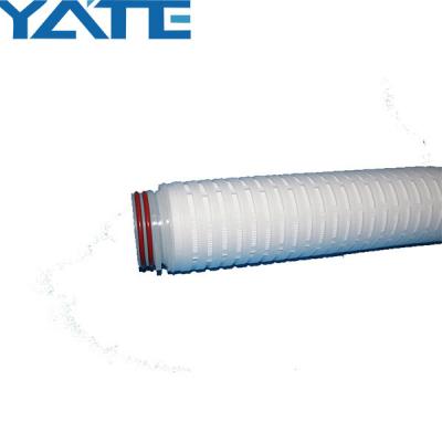 China Cartucho de filtro plisado polipropileno del Pes para la filtración del agua en venta