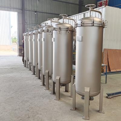 Chine Logement de filtre du traitement de l'eau Ss316 de filtre de cartouche de micron de solides solubles à vendre