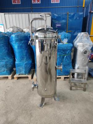 China 7core 40 Inch Industrial Multi Cartridge Filter Housing High Flow Stainless Steel for sale