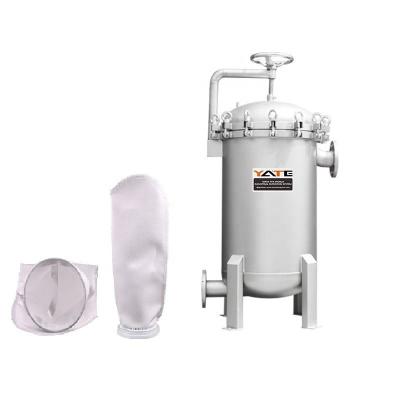 China Water Treatment Multi Bag Liquid Filtration Bag Filter Housing SS304 SS316L for sale