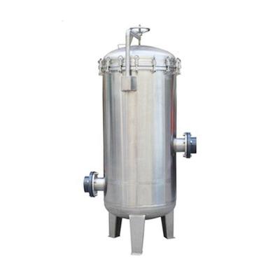 China Multi única cerveja clara 304 do fuel-óleo da água do alojamento de filtro do saco de aço inoxidável à venda