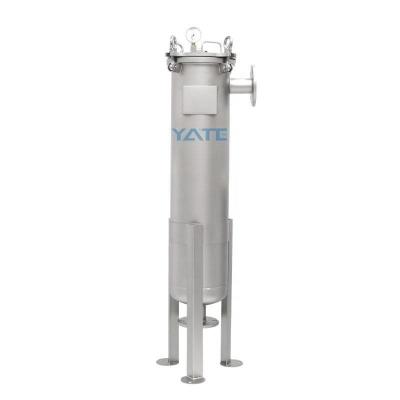 China Vessel Stainless Steel Bag Filter Housing For Industrial Filtration System for sale