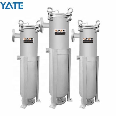 China SS 304 316 Single Bag Filter Housing Industrial Filtration System for sale