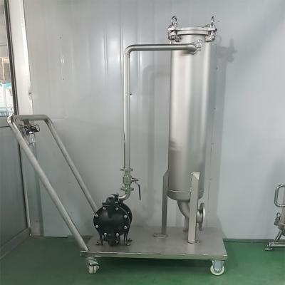 China Food Grade Stainless Steel Membrane Pre Swimming Pool Filter Housing For Purify for sale