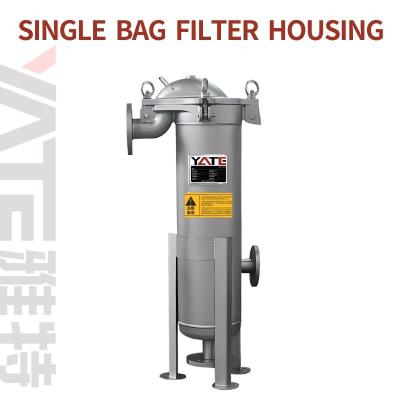 Cina Cassa di filtro in acciaio inossidabile per il sistema di alloggiamento del sacchetto filtro con Max 120C in vendita
