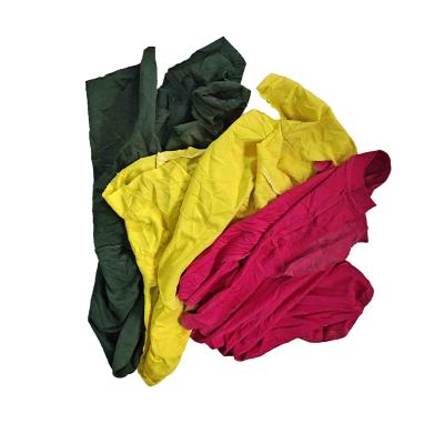 China 100% Cotton 25kg Packaging Polishing Rags For Industry for sale