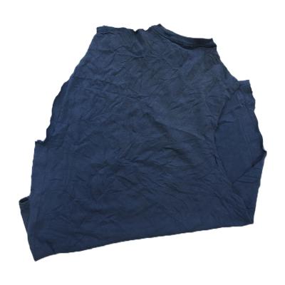 China Regular Size Waste Fabric T Shirt Material Rags Bulk Industrial Grade for sale