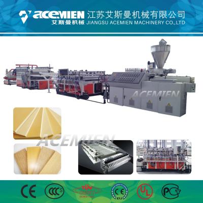 Chine Buffets durables de machine de fabrication de plat de mousse croûte de PVC WPC de meubles à vendre