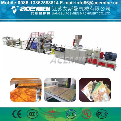 China Stone Artificial Marble Making Machine For Wall Decoration Sheet Profile for sale