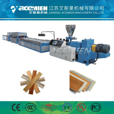 China Online EIR SPC Flooring Machine Customized Color Wear Resisting Layer for sale