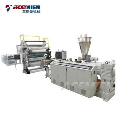 China Máquina de fabricación de piedra de la losa artificial, PVC de fabricación de mármol del plástico de la hoja de la máquina en venta
